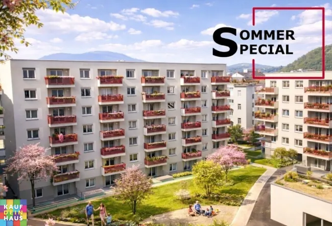 AKTION! 2 MONATE MIETFREI! KOMPAKTE 3 ZIMMERWOHNUNG MIT BALKON! - Titelbild