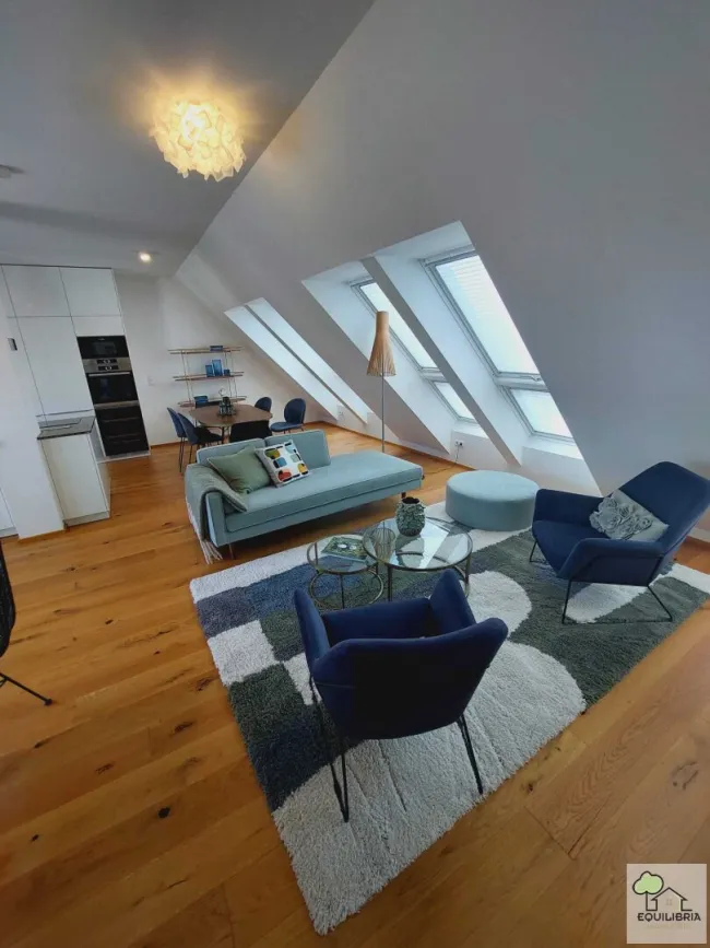 Über den Dächern Wiens – Exklusive Maisonette-Dachgeschosswohnung mit 360°-Panorama und zwei Terrassen - Titelbild