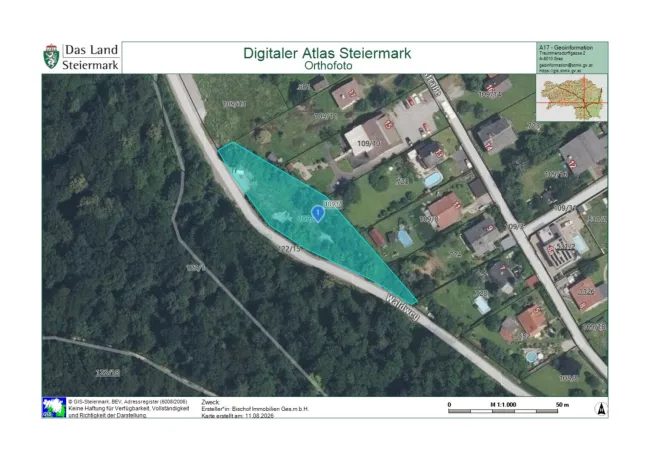 Großzügiges Baugrundstück in Graz-Gösting! - Bild