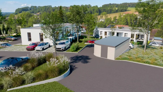Erdgeschoss: 2-Zimmer-Wohnung mit Terrasse und Garten in Thalheim bei Wels/Mühlental – provisionsfrei - Bild