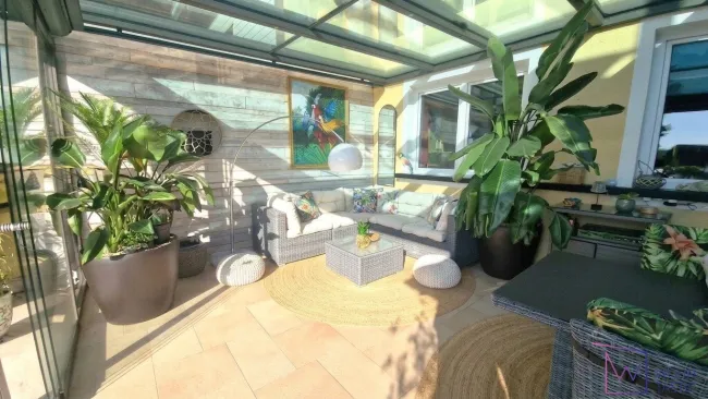 Moderner Alu-Wintergarten