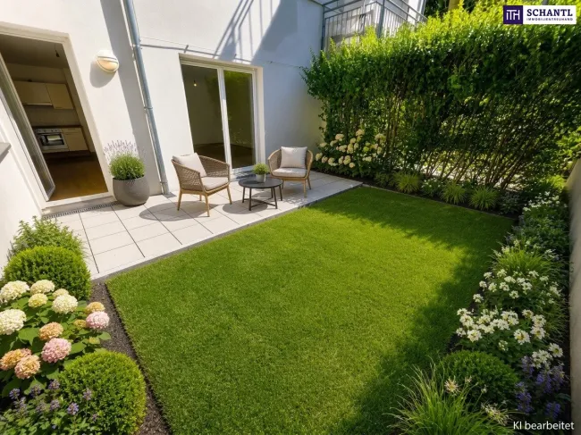 Das Familiennest mit Garten mitten in Wien - Mehr Platz für Lego, Leben und Lieblingsmomente! Ruhelage + 3 Zimmer + Strauraum + Beste Infrastruktur + Garagenplatz! - Titelbild