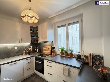 Top 3 Zimmer mit neuer Küche und Einzelgarage - super Lage!