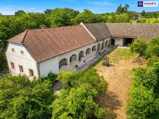 Ein Ort mit Geschichte – bereit für neue Träume und frisches Leben - sanierungsbedürftiger Bauernhof in - 7561 Heiligenkreuz - Titelbild