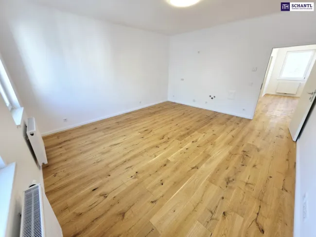 Pures Stadtleben! Frisch sanierter Erstbezug im letzten Liftstock! Ruhige Seitengasse - Reinprechtsdorfer Straße um´s Eck! Fairer Preis! - Bild