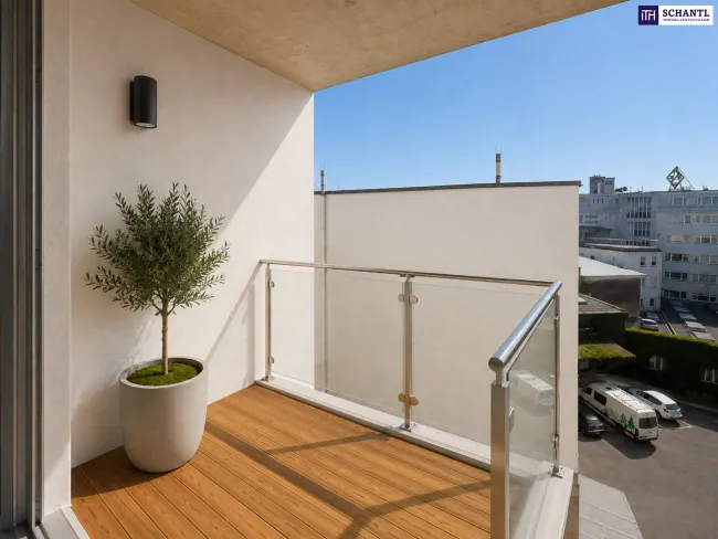 Stilvoll wohnen oder klug investieren – hochwertiger Erstbezug mit Balkon im Innenhof! - Titelbild