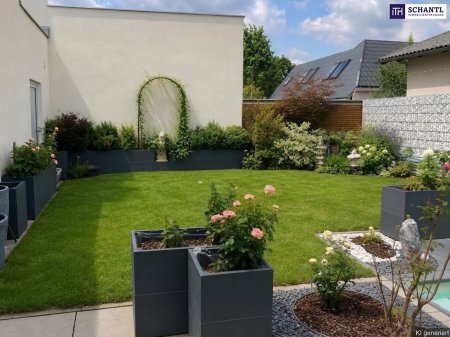 Sommer zuhause genießen! Familienhaus mit eigenem Pool & großer Terrasse