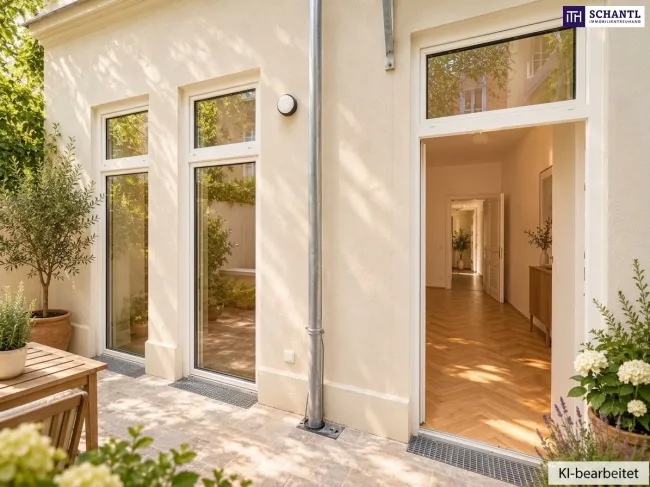 Ein Altbau wie im Bilderbuch! Ruhiger Erstbezug mit Freifläche und bester Nachbarschaft. - Bild
