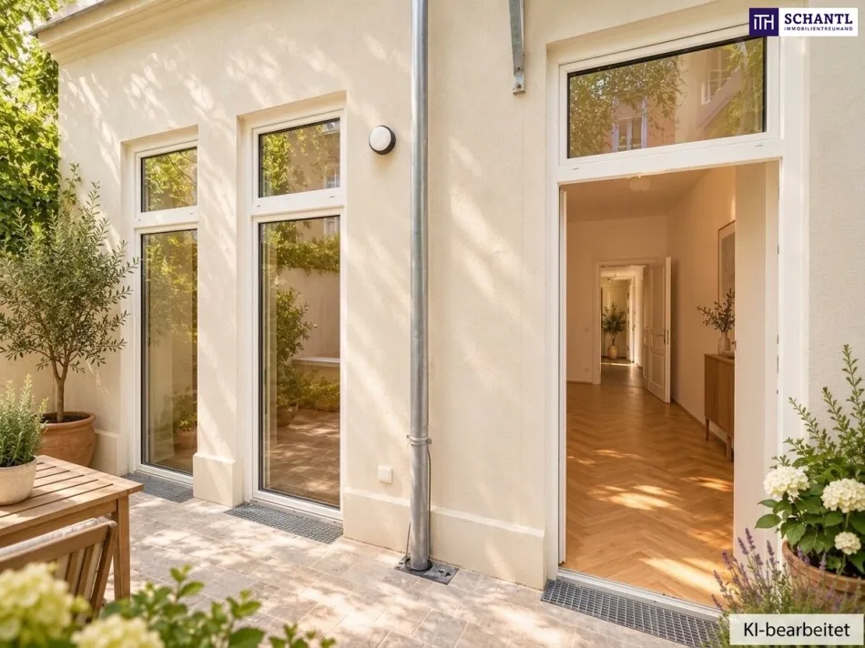 Ein Altbau wie im Bilderbuch! Ruhiger Erstbezug mit Freifläche und bester Nachbarschaft. - Bild