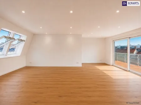 ++ 8 ZIMMER-PENTHOUSE ++ Eine Rarität in Wien + private Liftfahrt auf die Dachterrasse
