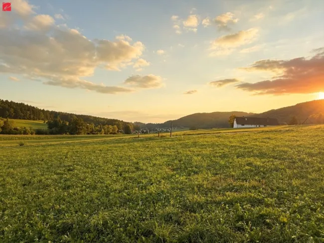 Sonniger Baugrund in malerischer Landschaft! - Titelbild