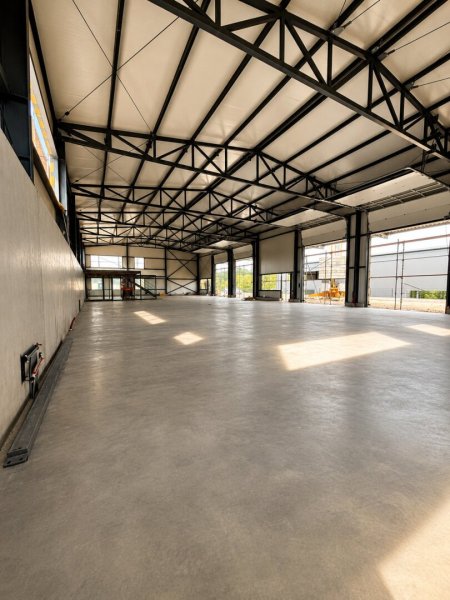 ZU MIETEN - Moderne Gewerbehalle mit Bürofläche – Neubau in Toplage von Thalheim