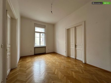 Großzügige Altbauwohnung mit ca. 119,53 m² in zentraler Lage von Leoben zu vermieten