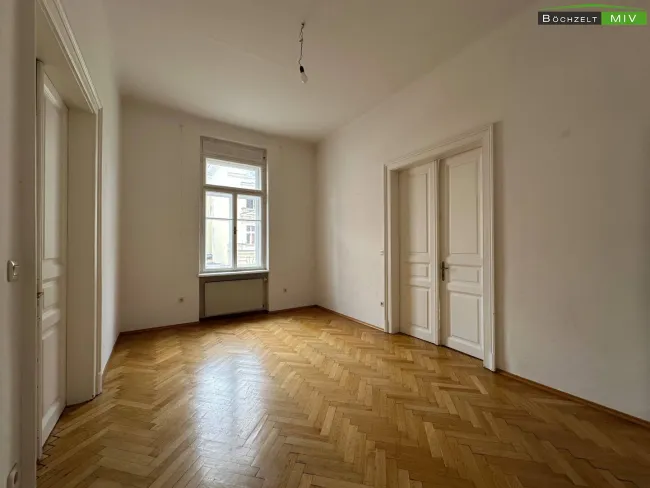 Großzügige Altbauwohnung mit ca. 119,53 m² in zentraler Lage von Leoben zu vermieten - Bild