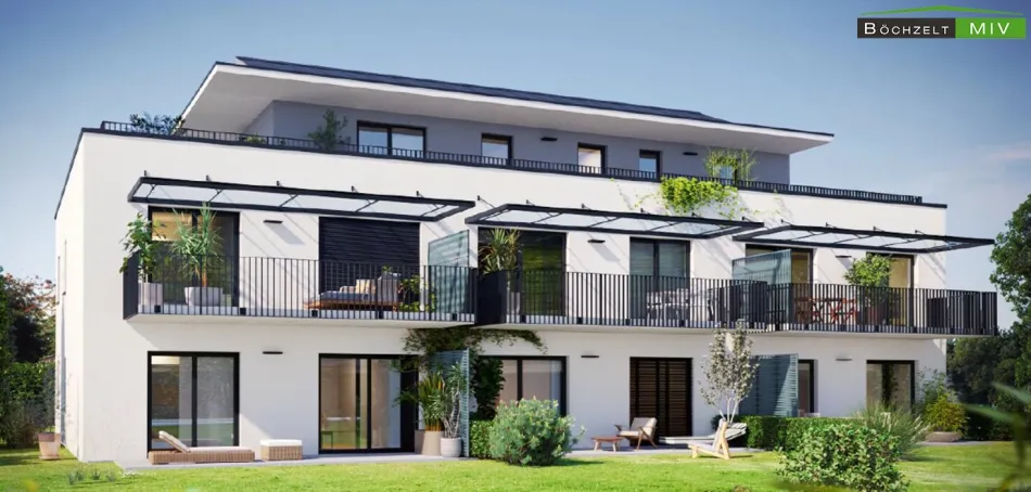 Bauträgergrundstück in Bruck an der Mur - genehmigtes Projekt für 7 Wohneinheiten (inkl. Penthouse) mit Tiefgarage - Titelbild