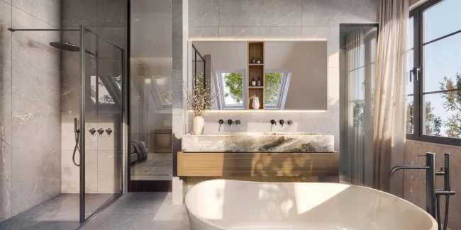 Visualisierung Badezimmer