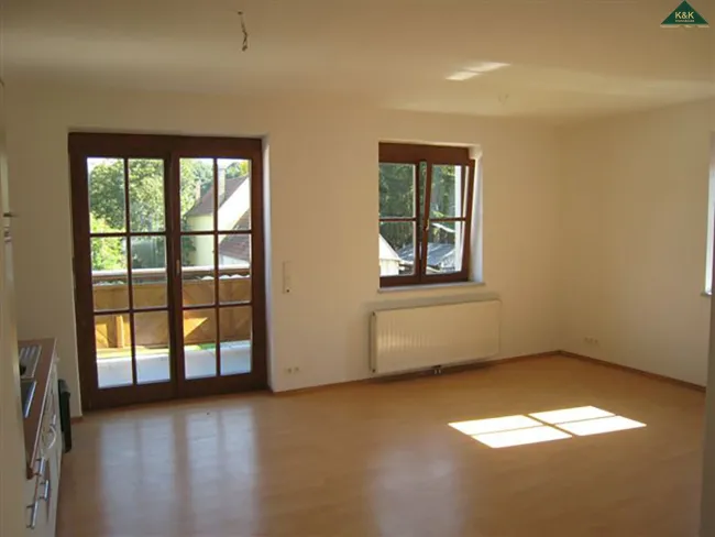 IM NATIONALPARK DONAUAUEN MIT BALKON & HOFSEITIGER GRÜNFLÄCHE - PROVISIONSFREI - Bild