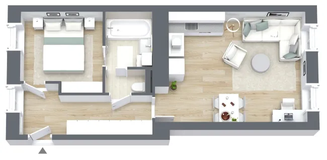 Grundriss 3D