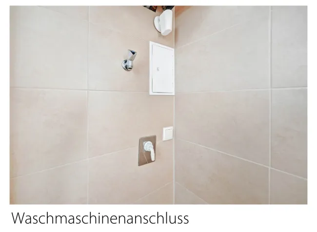 Waschmaschinenanschluß