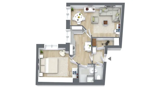 Grundriss 3D