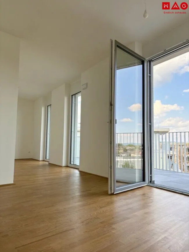 Wohnzimmer Zugang Terrasse