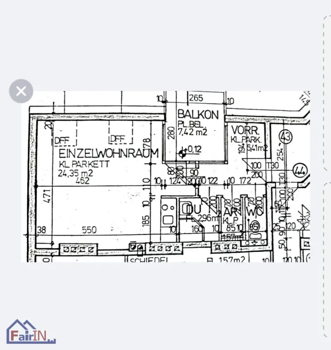 Charmante 1-Zimmer-Wohnung mit Terrasse im DG in 1120 Wien – Top Preis! - Bild