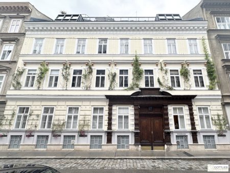 Bestlage nahe Belvedere! Luxuriöse 3-Zimmer-Erstbezug-Dachgeschoss-Wohnung mit zwei Balkonen in historischem Gebäude