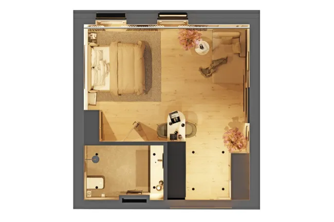 Voll möblierte Anlegerapartments mit organisierter Erstvermietung - Bild
