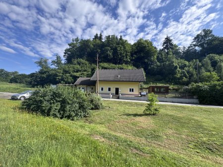 Zweifamilienhaus mit Nebengebäude und großzügigem Garten nahe Dreiländereck !