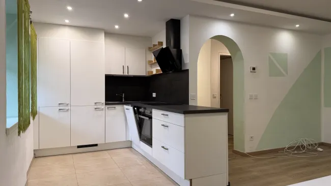 Moderne 3-Zi Wohnung mit Küche zu mieten - Bild