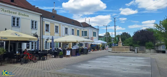 Lokale mit Schanigärten im Zentrum