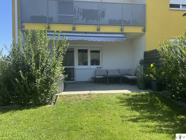 ANDAU – Barrierefreie Erdgeschosswohnung mit sonnigem Garten zur Miete! - Bild