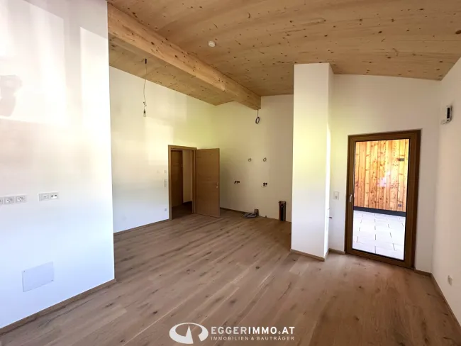 5730 Mittersill : Neubauprojekt ! Terrassenwohnung ! Massivholzbau ! 3 Zimmerwohnung mit Parkplatz 72,16 m² ! Terrasse 10m² ! - Bild