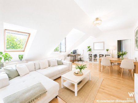 Tolle 2 Zimmer-Dachgeschosswohnung | absolute Ruhelage | Schönbrunn | Biedermeierhaus