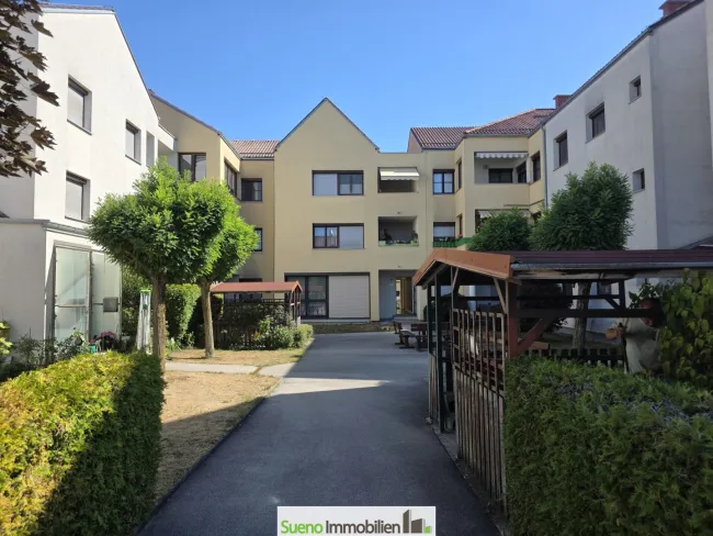 Innenhof Wohnanlage