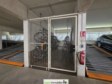 absperrbare Flächen für Räder in Tiefgarage