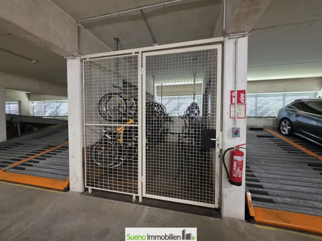 absperrbare Flächen für Räder in Tiefgarage