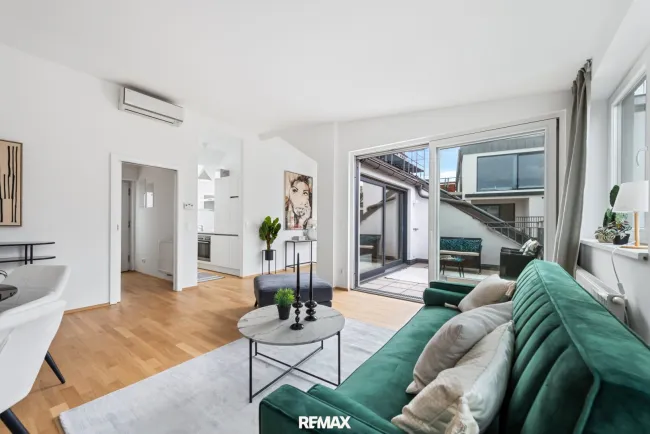 3,5 Zimmer DG-Wohnung mit Terrassen, in Bestlage des 9. Bezirk. - Titelbild