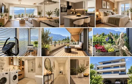 Penthouse mit spektakulärem See- und Bergpanorama Blick