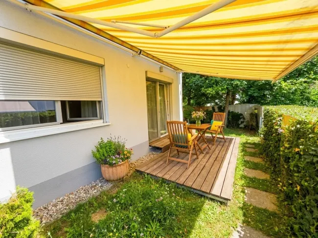 Zweite Terrasse Seite Südost