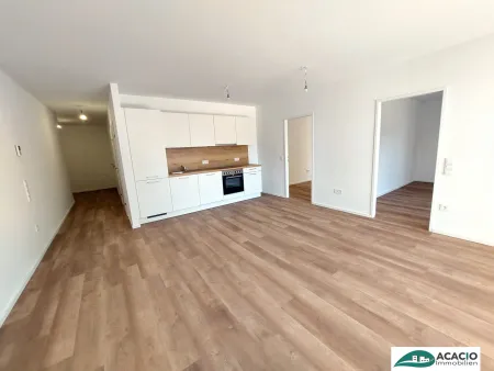 Abendsonne genießen! topmoderne 3-Zimmerwohnung mit großer Loggia - Neubau - Erstbezug - Tiefgarage auf Anfrage vorhanden