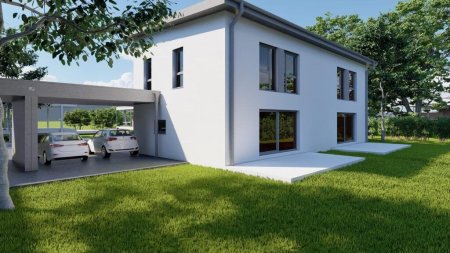 Hochwertige Doppelhaushälfte mit Photovoltaik und Doppelcarport !!!