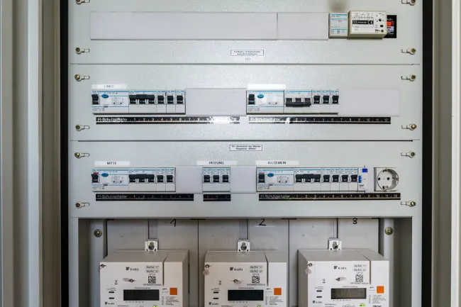 Elektro-Sicherungskasten mit FI-Schalter
