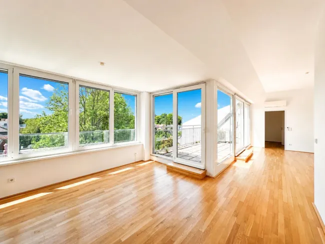 ***3-Zimmer-DG-Neubauwohnung mit Terrasse & Stellplatz nahe Schloss Hetzendorf*** - Bild