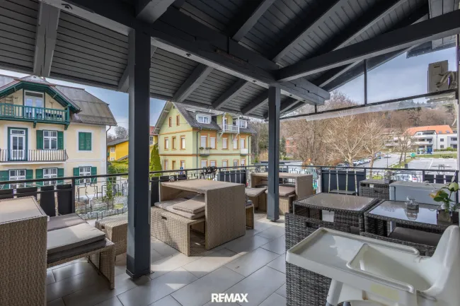 Frühstücksterrasse/Balkon
