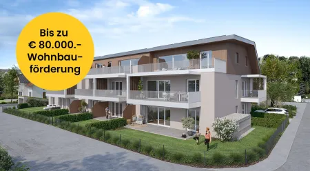Baubeginn erfolgt | 3-Zimmer-Wohnung in Oberndorf