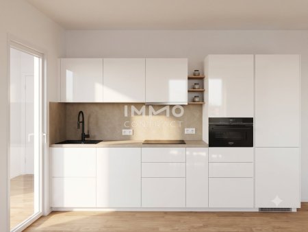 Erstbezug ab 1. Oktober: Helle 2-Zimmerwohnung mit 9,6 m² Balkon – nur 8 Gehminuten zum Donauzentrum