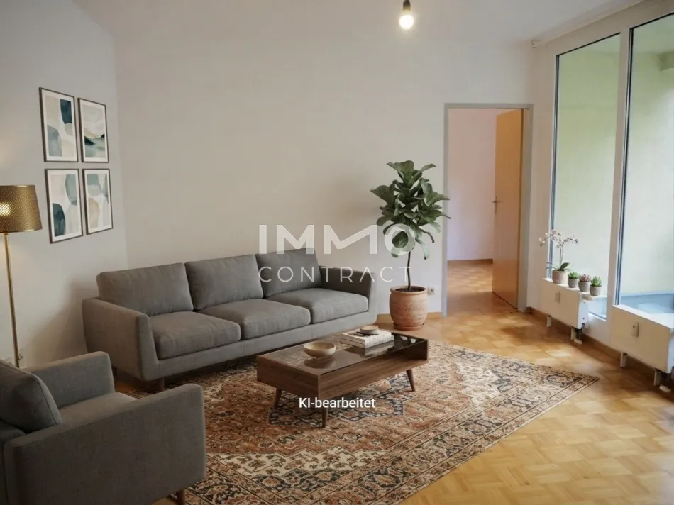 Schöne 2-Zimmer Wohnung mit Loggia im Zentrum nähe Landstraße - Marienstraße 12 - Bild