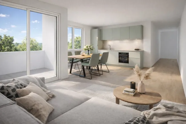 3-Zimmer-Wohnung Top B1 "Die Neue Ladenstraße" - Titelbild