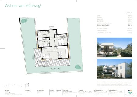3-Zimmer-Wohnung Top W01, "Mühlwegᵇ", 6401 Inzing